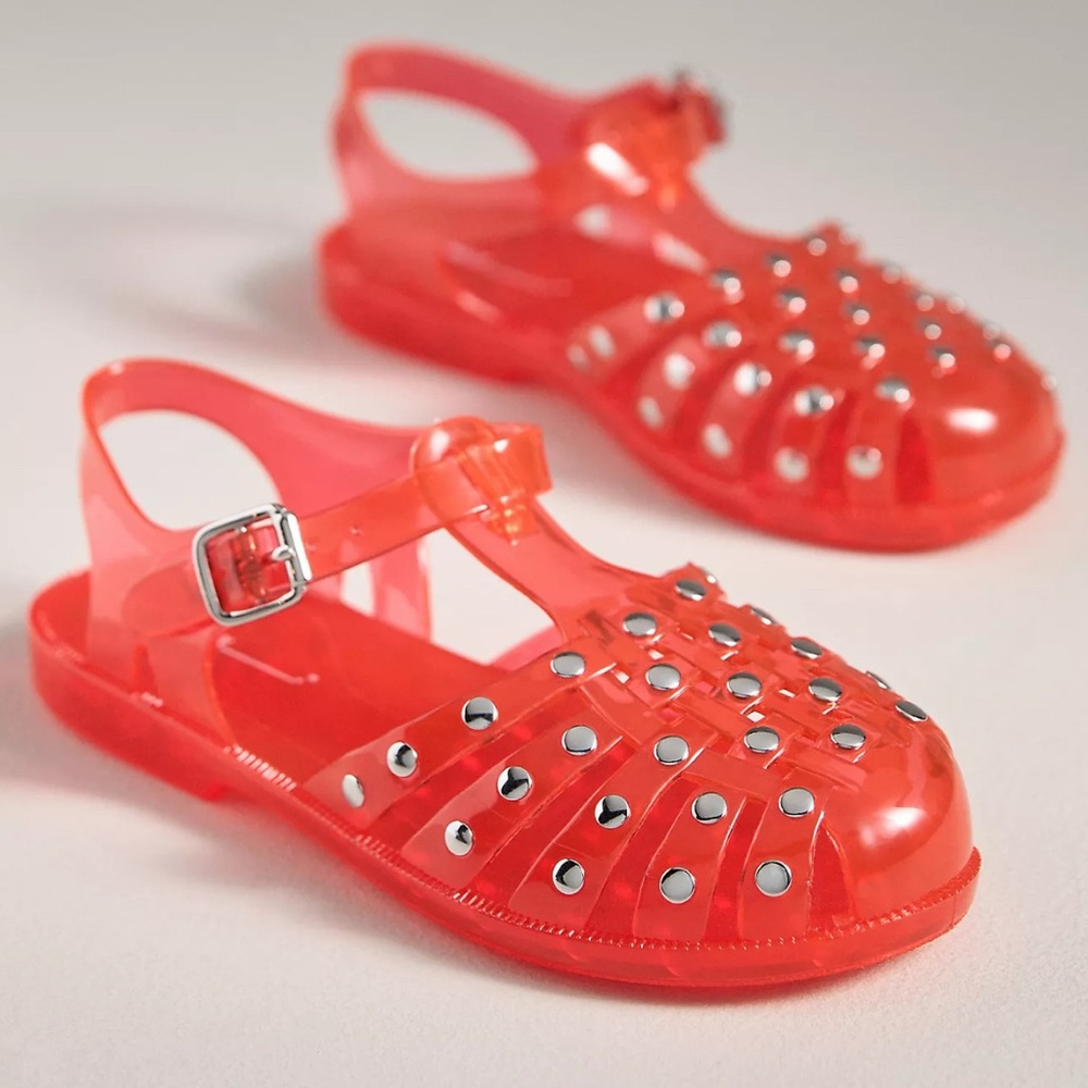 Intentionally Blank X Anthropologie Ellery Studded Jelly Sandals